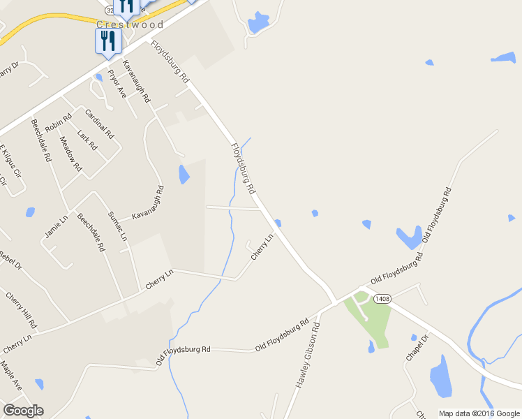 map of restaurants, bars, coffee shops, grocery stores, and more near 5904 Kavanaugh Lane in Crestwood