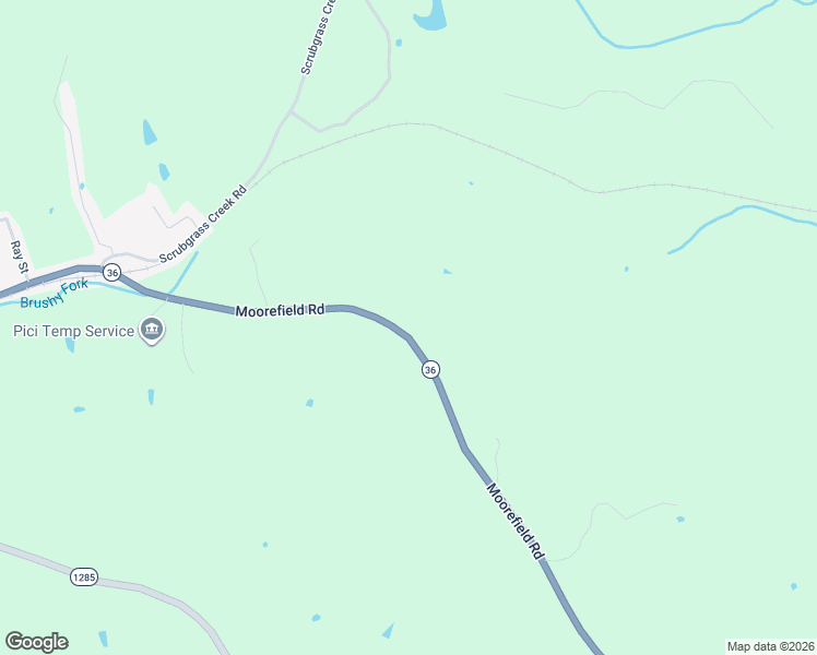 map of restaurants, bars, coffee shops, grocery stores, and more near 1143 Moorefield Road in Carlisle