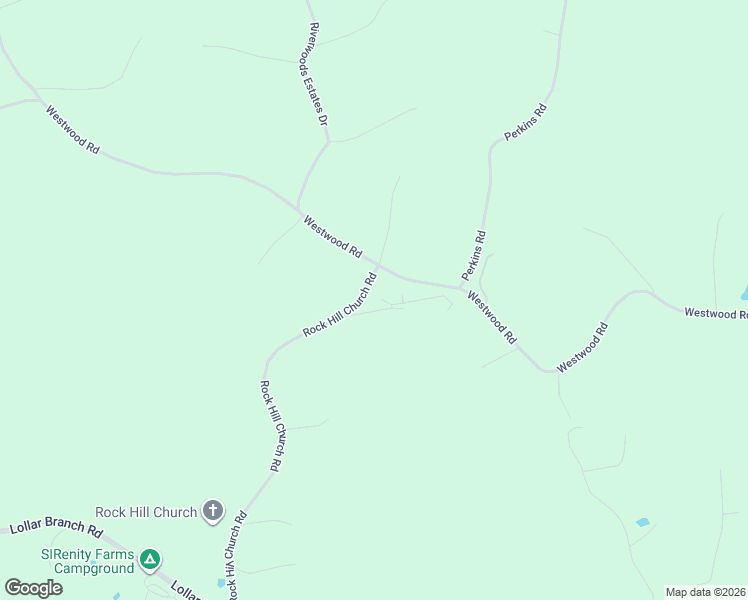 map of restaurants, bars, coffee shops, grocery stores, and more near 366 Rock Hill Church Road in Saint Clair