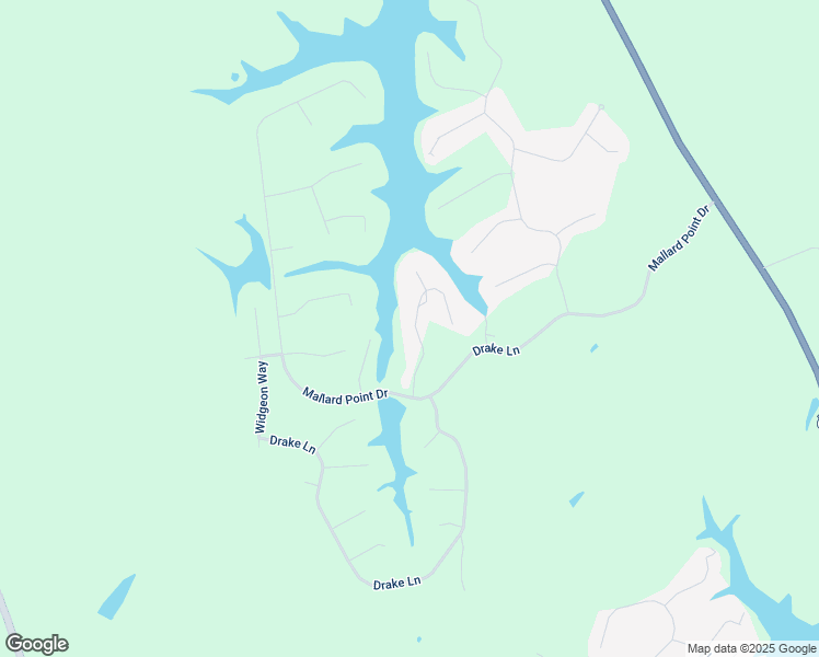 map of restaurants, bars, coffee shops, grocery stores, and more near 110 Mallard Point Court in Georgetown