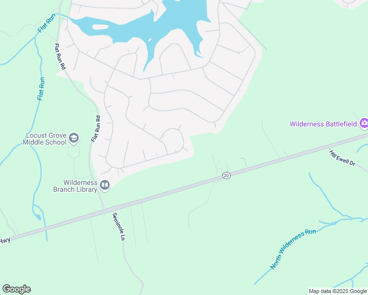 map of restaurants, bars, coffee shops, grocery stores, and more near 105 Hickory Court in Locust Grove