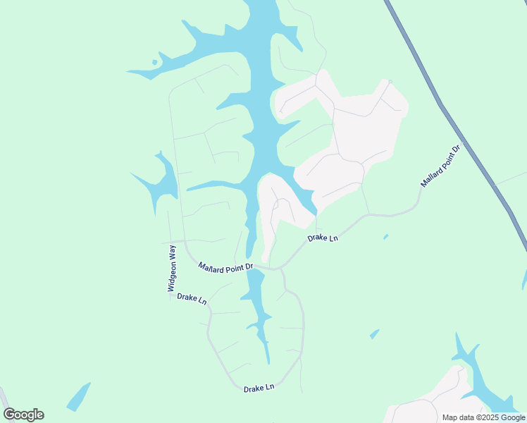 map of restaurants, bars, coffee shops, grocery stores, and more near 110 Mallard Point Court in Georgetown