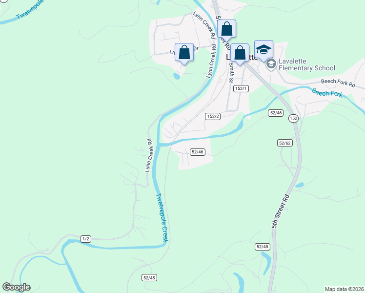 map of restaurants, bars, coffee shops, grocery stores, and more near 573 Newman Road in Lavalette