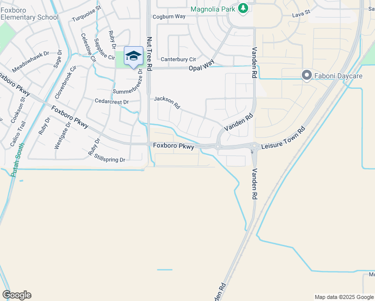 map of restaurants, bars, coffee shops, grocery stores, and more near 380 Montgomery Circle in Vacaville