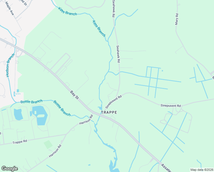 map of restaurants, bars, coffee shops, grocery stores, and more near 10727 Friendship Road in Berlin