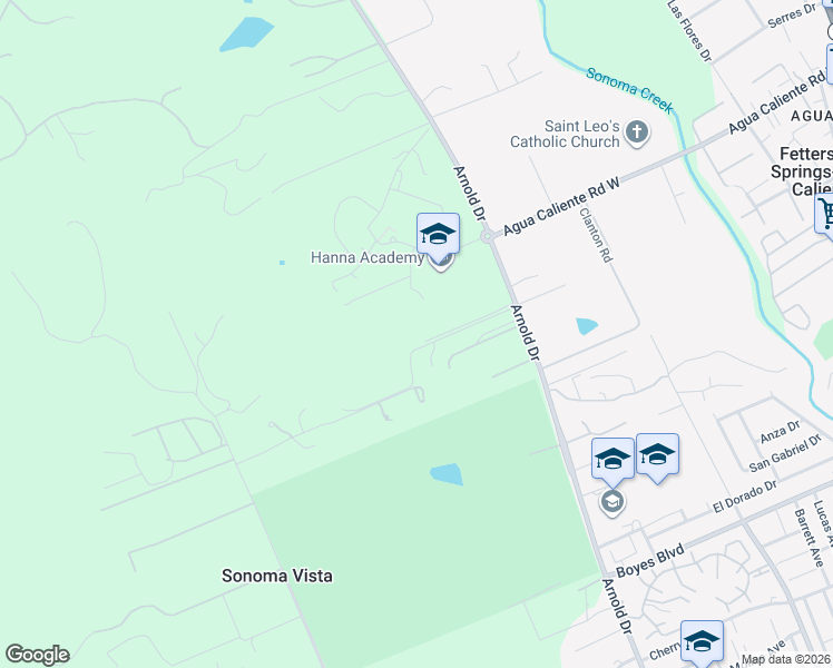map of restaurants, bars, coffee shops, grocery stores, and more near 1219 Repetto Ranch Road in Sonoma