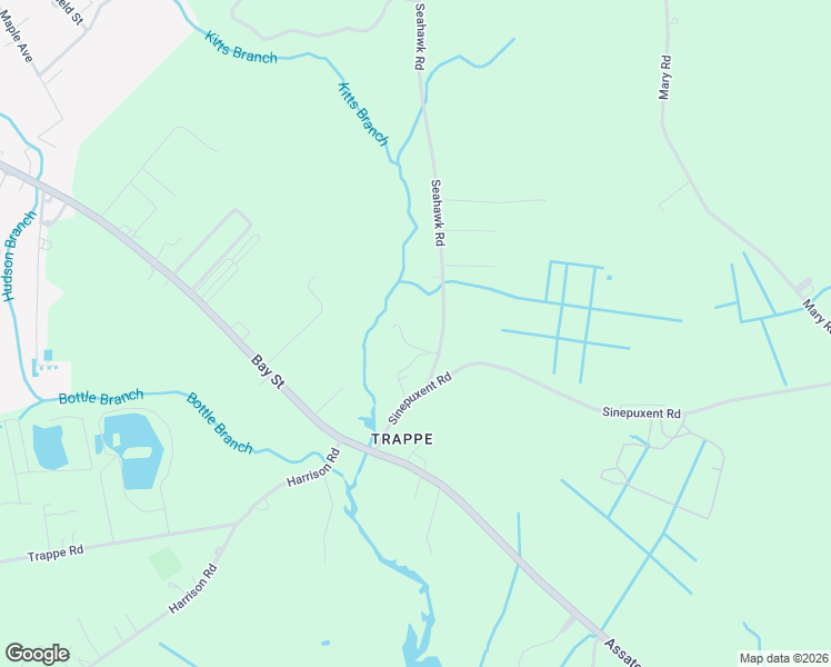 map of restaurants, bars, coffee shops, grocery stores, and more near 10727 Friendship Road in Berlin