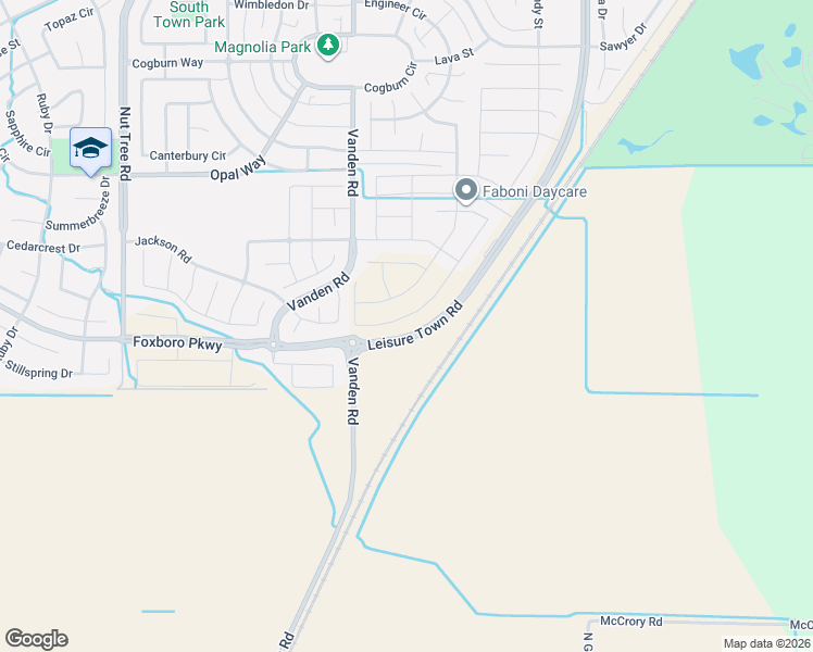 map of restaurants, bars, coffee shops, grocery stores, and more near 5620 Leisure Town Road in Vacaville