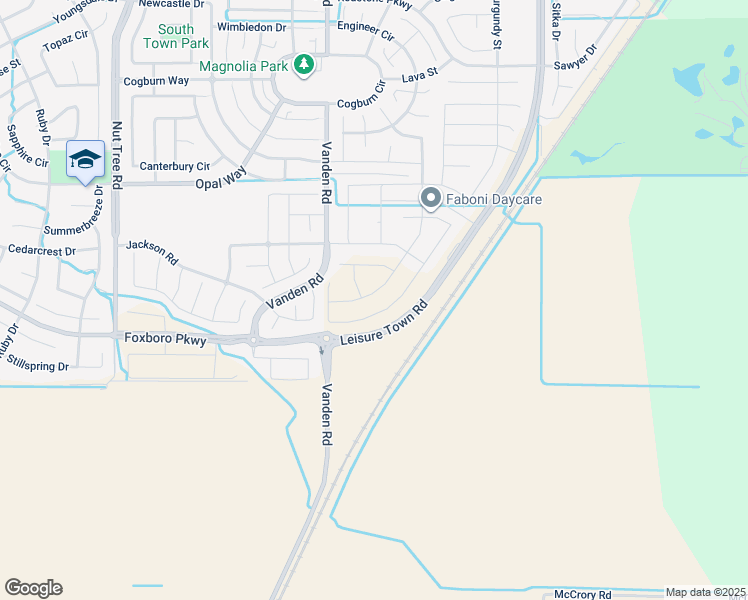 map of restaurants, bars, coffee shops, grocery stores, and more near 639 Shefford Drive in Vacaville