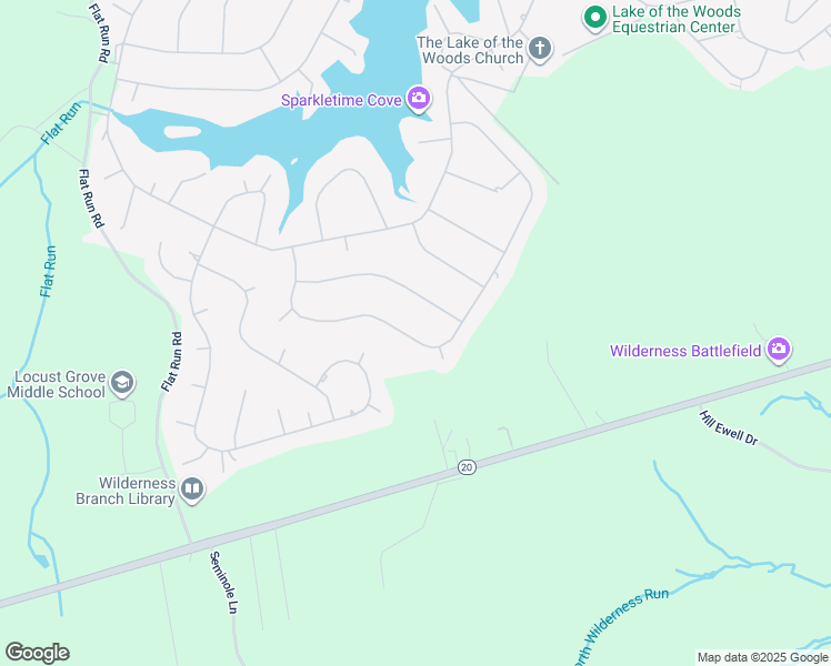 map of restaurants, bars, coffee shops, grocery stores, and more near 518 Monticello Circle in Locust Grove