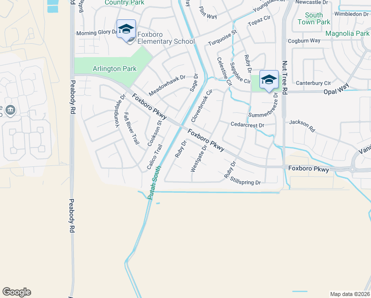 map of restaurants, bars, coffee shops, grocery stores, and more near 545 Ruby Drive in Vacaville