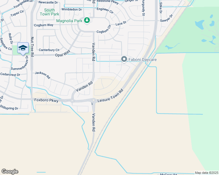 map of restaurants, bars, coffee shops, grocery stores, and more near 627 Shefford Drive in Vacaville