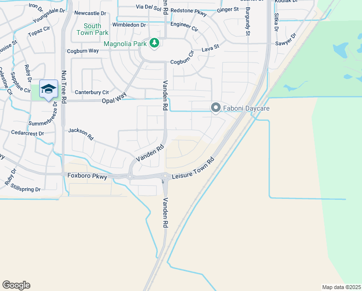 map of restaurants, bars, coffee shops, grocery stores, and more near 107 Bradford Drive in Vacaville