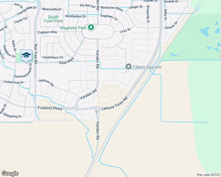 map of restaurants, bars, coffee shops, grocery stores, and more near 931 Veritas Street in Vacaville