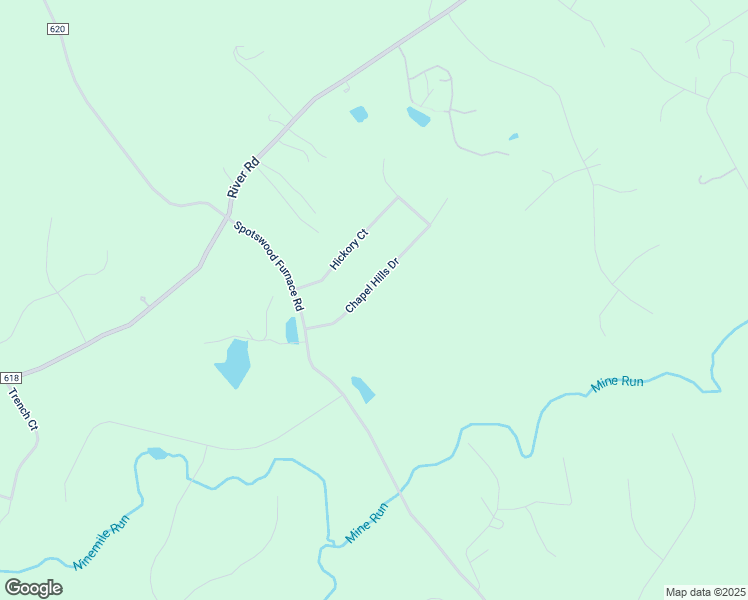map of restaurants, bars, coffee shops, grocery stores, and more near 13111 Chapel Hills Drive in Fredericksburg