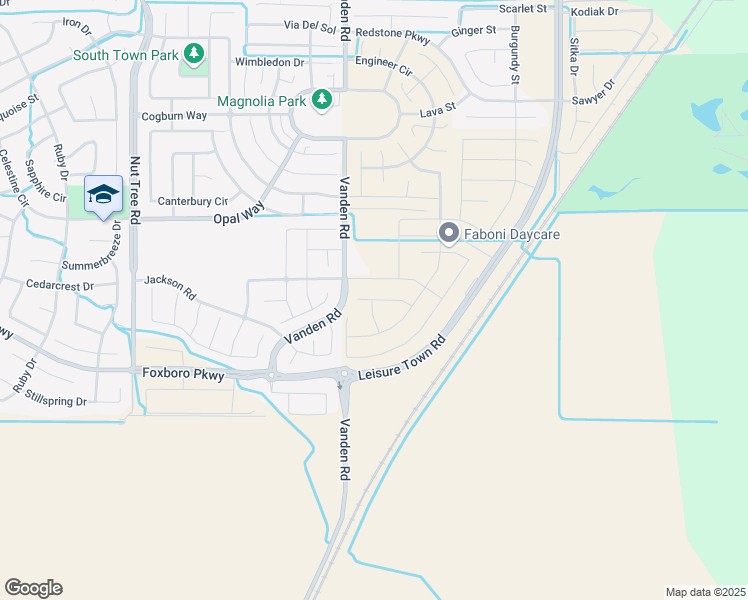 map of restaurants, bars, coffee shops, grocery stores, and more near 972 Veritas Street in Vacaville