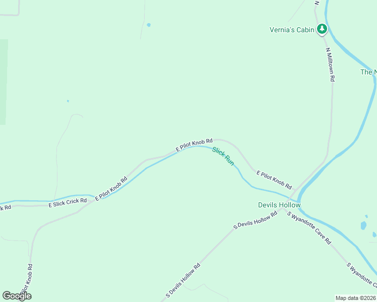 map of restaurants, bars, coffee shops, grocery stores, and more near 8534 East Pilot Knob Road in Milltown