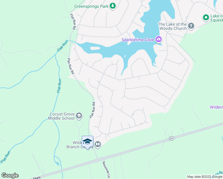 map of restaurants, bars, coffee shops, grocery stores, and more near 103 Ash Court in Locust Grove