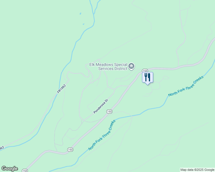map of restaurants, bars, coffee shops, grocery stores, and more near West Hyrum Lee Drive in Beaver County