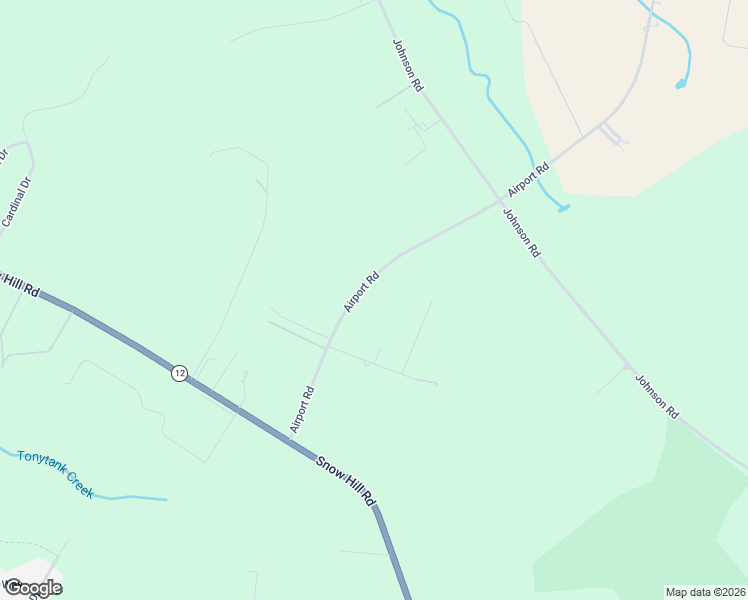 map of restaurants, bars, coffee shops, grocery stores, and more near 4685 Airport Road in Salisbury