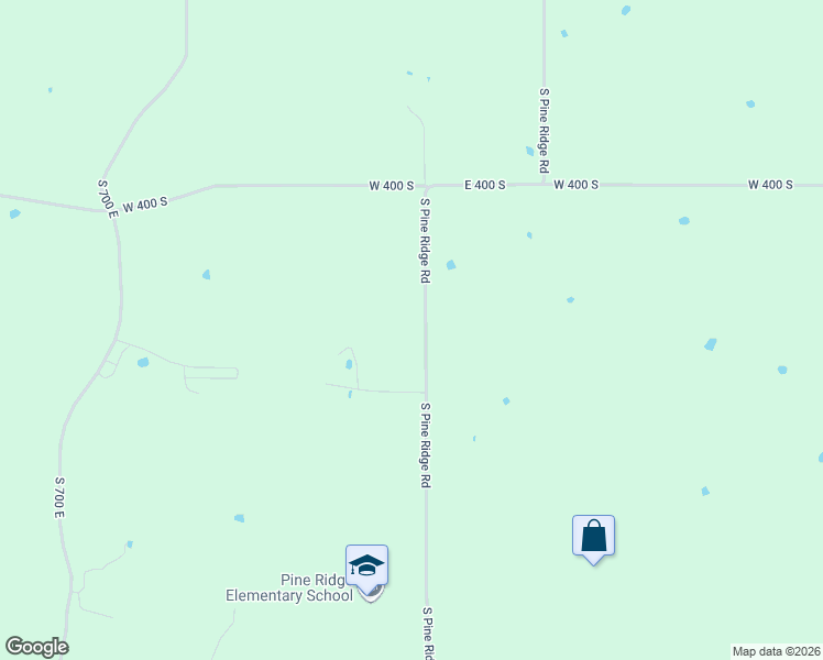 map of restaurants, bars, coffee shops, grocery stores, and more near 4415 South Pine Ridge Road in Birdseye
