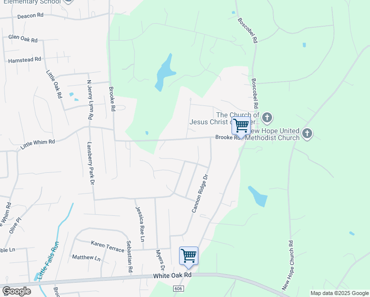 map of restaurants, bars, coffee shops, grocery stores, and more near 215 Brooke Road in Falmouth