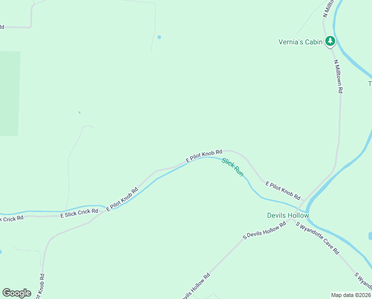 map of restaurants, bars, coffee shops, grocery stores, and more near 8534 East Pilot Knob Road in Milltown