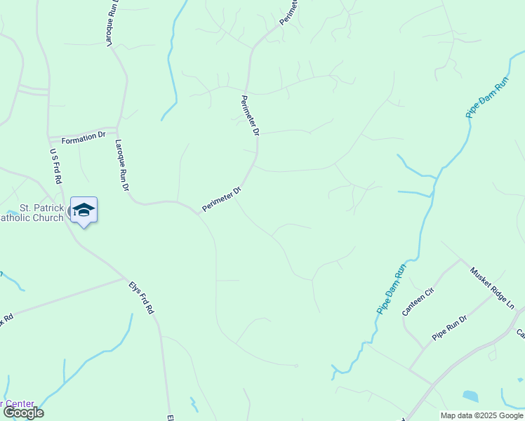 map of restaurants, bars, coffee shops, grocery stores, and more near 8011 Second Corps Drive in Fredericksburg