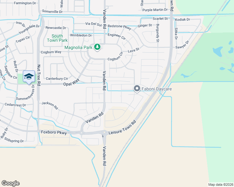 map of restaurants, bars, coffee shops, grocery stores, and more near 4007 Mansfield Street in Vacaville