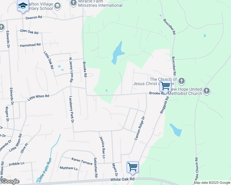 map of restaurants, bars, coffee shops, grocery stores, and more near 240 Brooke Road in Fredericksburg