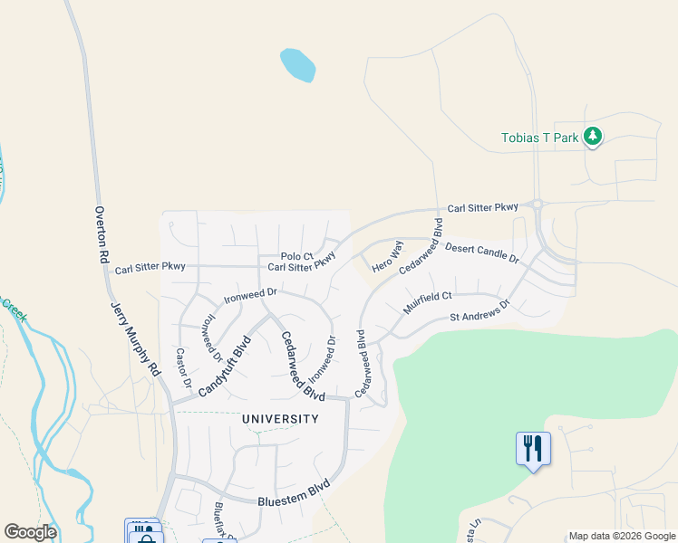 map of restaurants, bars, coffee shops, grocery stores, and more near 4721 Desert Candle Dr in Pueblo