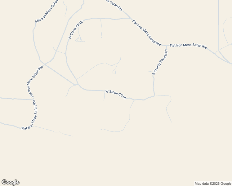 map of restaurants, bars, coffee shops, grocery stores, and more near Stone Cliff Drive in San Juan County