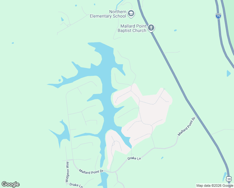 map of restaurants, bars, coffee shops, grocery stores, and more near 107 Brant Court in Georgetown