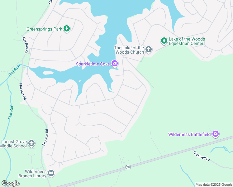 map of restaurants, bars, coffee shops, grocery stores, and more near 2901 Lakeview Parkway in Locust Grove