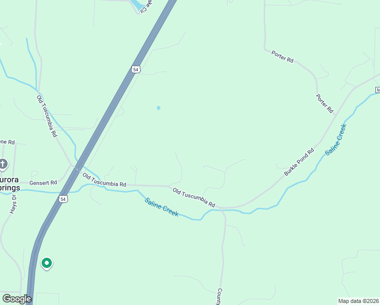 map of restaurants, bars, coffee shops, grocery stores, and more near 2688 Old Tuscumbia Road in Eldon