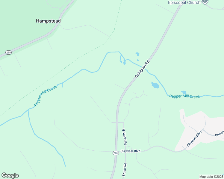 map of restaurants, bars, coffee shops, grocery stores, and more near 12161 Partridge Lane in King George