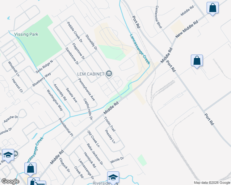 map of restaurants, bars, coffee shops, grocery stores, and more near in Jeffersonville