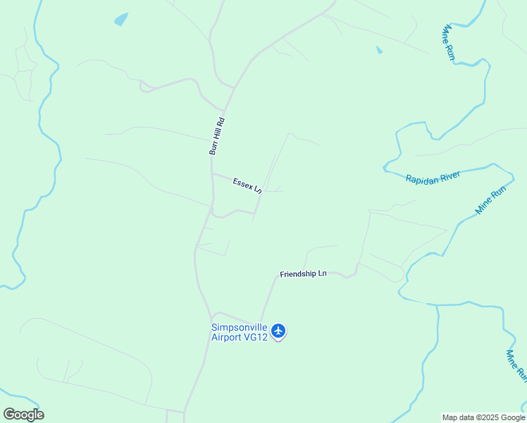 map of restaurants, bars, coffee shops, grocery stores, and more near 29147 Essex Lane in Rhoadesville