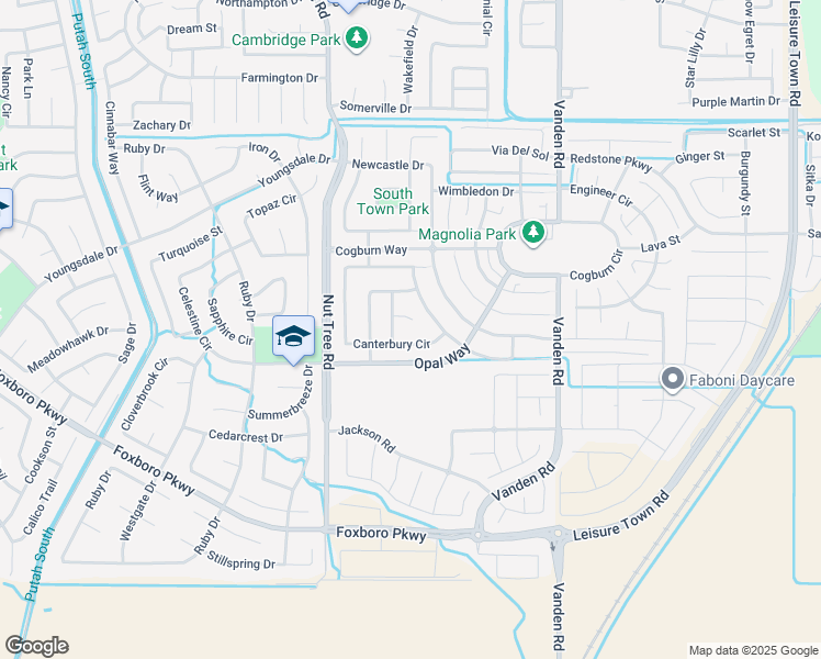 map of restaurants, bars, coffee shops, grocery stores, and more near 3025 Norwich Court in Vacaville