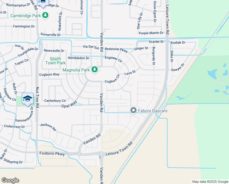 map of restaurants, bars, coffee shops, grocery stores, and more near 822 Engineer Circle in Vacaville