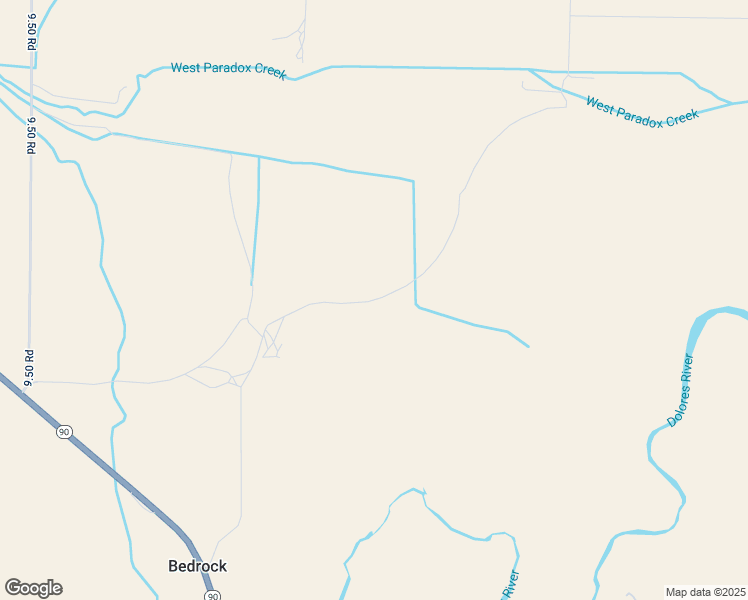 map of restaurants, bars, coffee shops, grocery stores, and more near Z10 Road in Montrose County