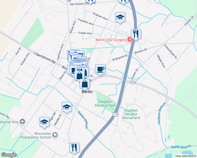 200 Bay Street, Berlin MD Walk Score