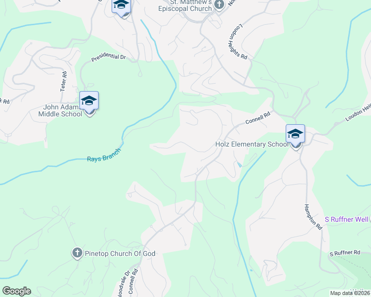 map of restaurants, bars, coffee shops, grocery stores, and more near 1528 Bedford Road in Charleston