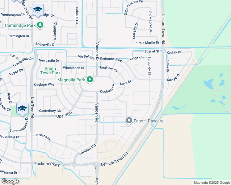 map of restaurants, bars, coffee shops, grocery stores, and more near 5013 Shefford Court in Vacaville
