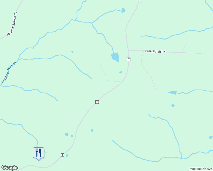 map of restaurants, bars, coffee shops, grocery stores, and more near 25264 State Highway T in Stover