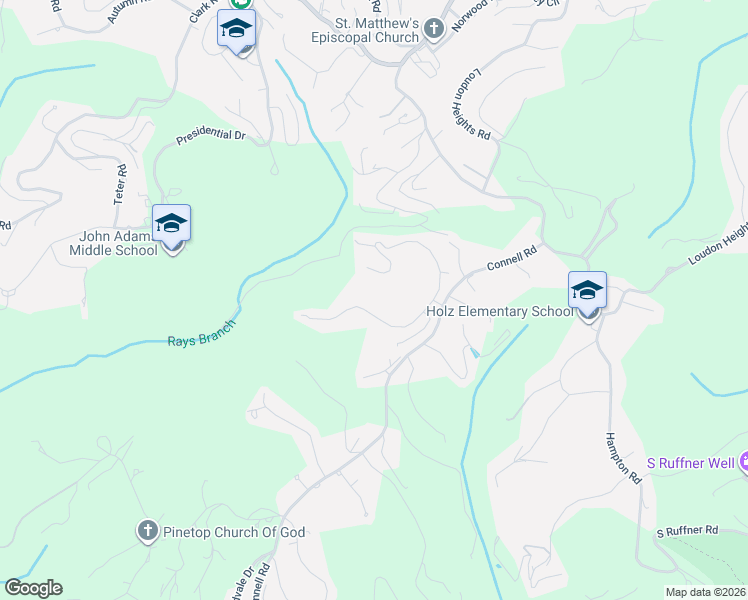 map of restaurants, bars, coffee shops, grocery stores, and more near 1528 Bedford Road in Charleston