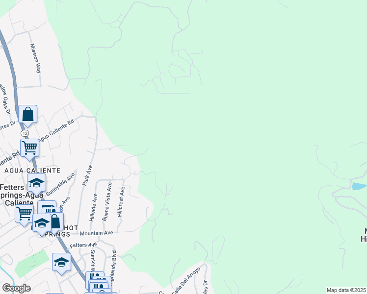 map of restaurants, bars, coffee shops, grocery stores, and more near 476 Chestnut Avenue in Sonoma