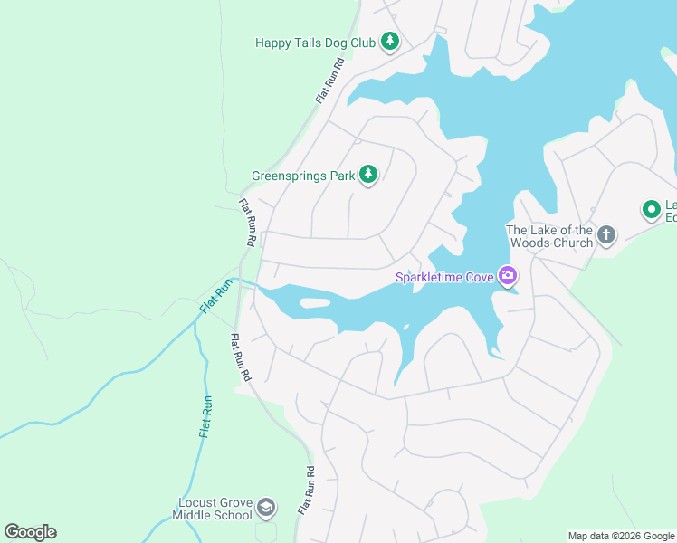map of restaurants, bars, coffee shops, grocery stores, and more near 156 Harrison Circle in Locust Grove