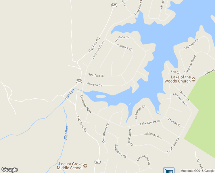 map of restaurants, bars, coffee shops, grocery stores, and more near 154 Harrison Circle in Locust Grove