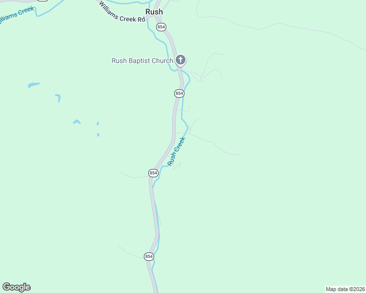 map of restaurants, bars, coffee shops, grocery stores, and more near 2700-2738 Needmore Hollow Road in Rush